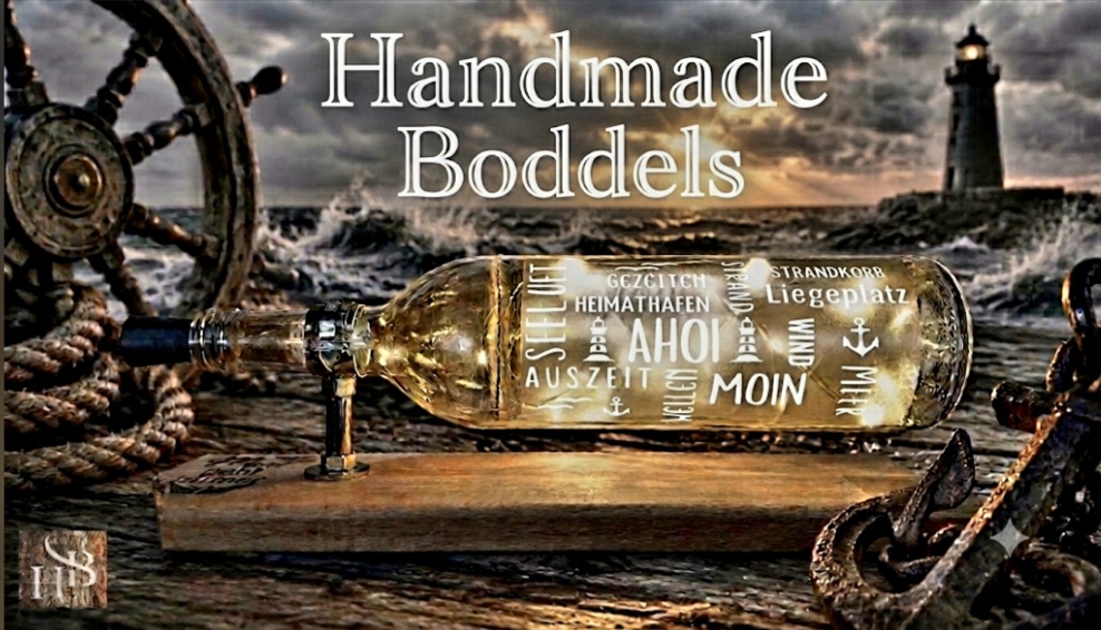 Handmade Boddels – Handgemachte, beleuchtete Geschenkflaschen aus Glas